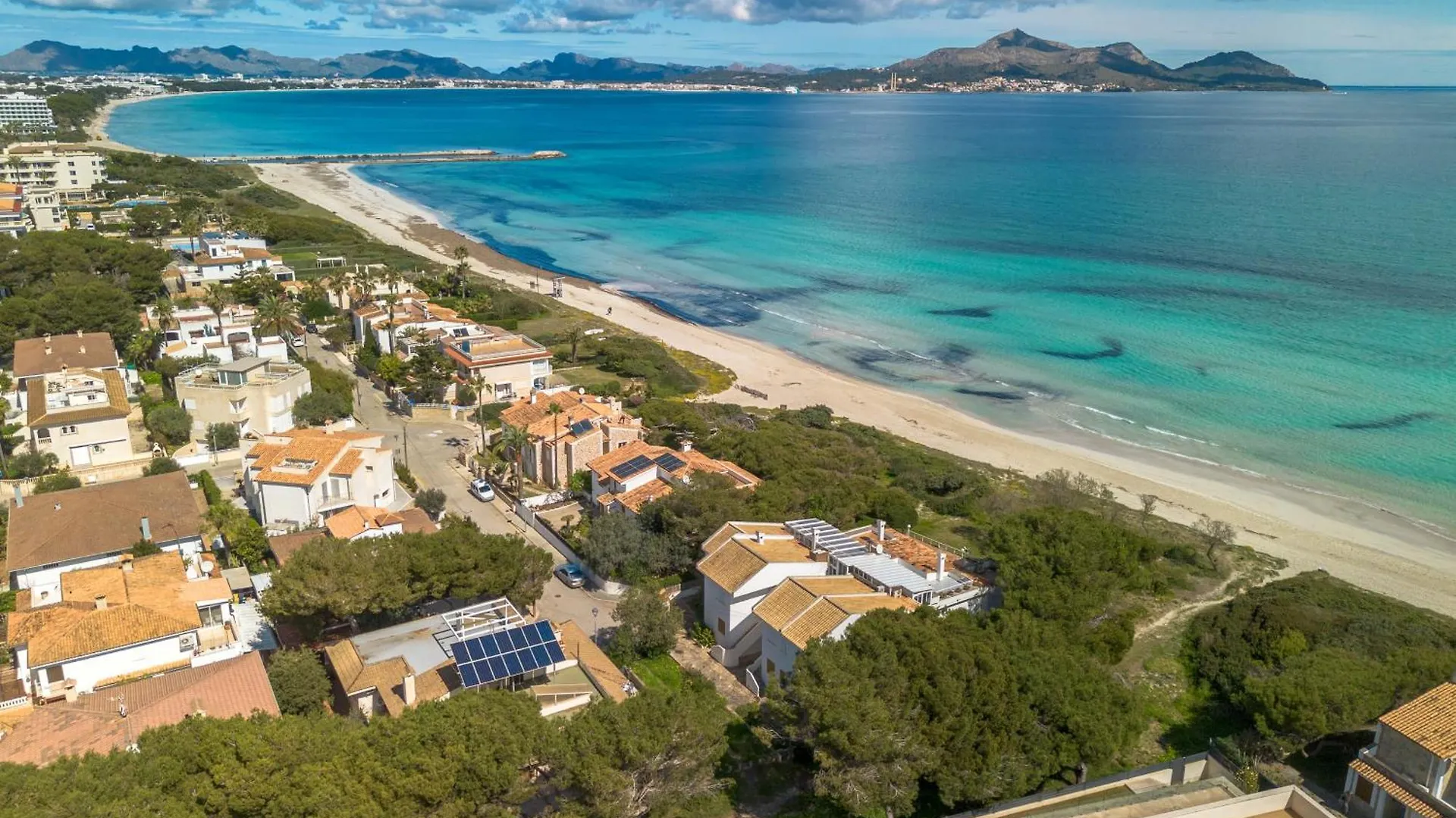 Villa Can Canta Natura Park House At Platja De Muro Beach